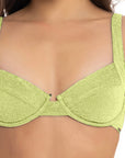 Apple Sparkle Maui Bikini Top