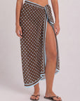 sky blue polka sarong