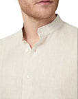 Beige Semi Color Linen Shirt