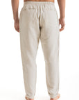 Men's Beige Linen Pants