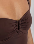 Mocha Antibes One Piece