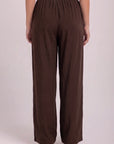 Women's Brown Tencel Pants