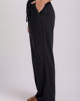 Women's Black Tencel Pants