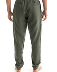 Men's Olive Linen Pants