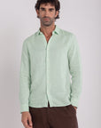 Peppermint Linen Shirt