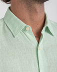 Peppermint Linen Shirt