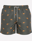 Olive Camels Swim Shorts