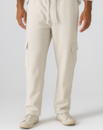Off White Cargo Sweatpants
