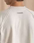 Unisex Off-White Distressed Sweatshirt
