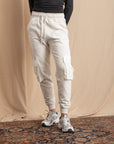 Unisex Off-White Cargo Sweatpants