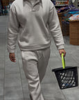 Off-White Lined Sweatpants