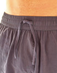 Navy Tencel Relaxed Shorts