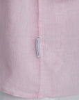 Men's Pink Linen Shirt