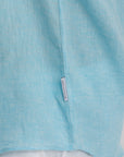 Men's Mint Linen Shirt