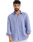 Purple Linen Shirt