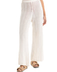 Women`s Off-White Knitted Pants