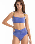 Sapphire Sparkle Bikini Top