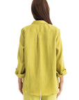 Womens Kiwi Linen Shirt
