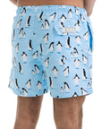 Sky Penguins Swim Shorts