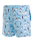 Sky Penguins Swim Shorts