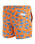 Orange Elephants Swim Shorts