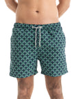 Navy Horizons Swim Shorts