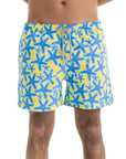 Yellow Starfish Swim Shorts