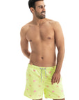 Lime Camels Swim Shorts