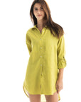 Women's Kiwi Linen Cover Up