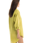 Women's Kiwi Linen Cover Up