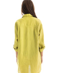 Women's Kiwi Linen Cover Up