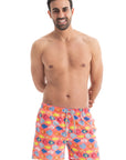 Retro Fish Swim Shorts