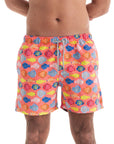 Retro Fish Swim Shorts