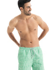 Green Maze Swim Shorts