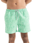 Green Maze Swim Shorts