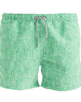 Green Maze Swim Shorts