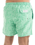 Green Maze Swim Shorts