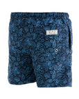 Blue Paisley Swim Shorts