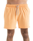 Solid Peach Swim Shorts (4 Way Stretch)