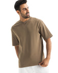Khaki Premium Oversized T-Shirt