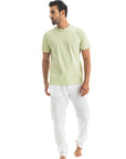 Mint Mercerised Cotton T-shirt