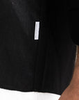 Men's Black Linen Shirt