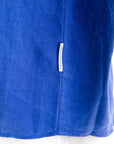 Electric Blue Linen Shirt