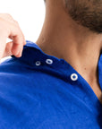 Electric Blue Linen Shirt