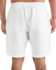 Men`s White Linen Short