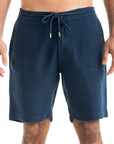 Men's Navy Linen Short
