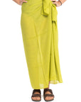 Kiwi Textured Sarong Wrap
