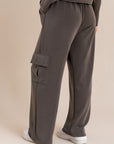 Mocha Modal Cargo Sweatpants