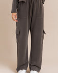 Mocha Modal Cargo Sweatpants
