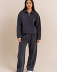 Women's Grey Lined Sweatpants